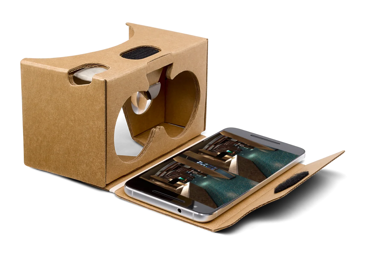 dispositivos VR de cartón