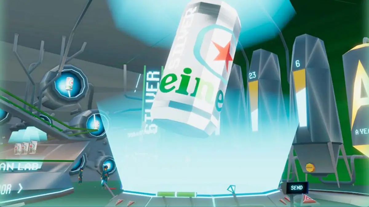 Heineken Decentraland Interior Fabrica Entorno virtual
