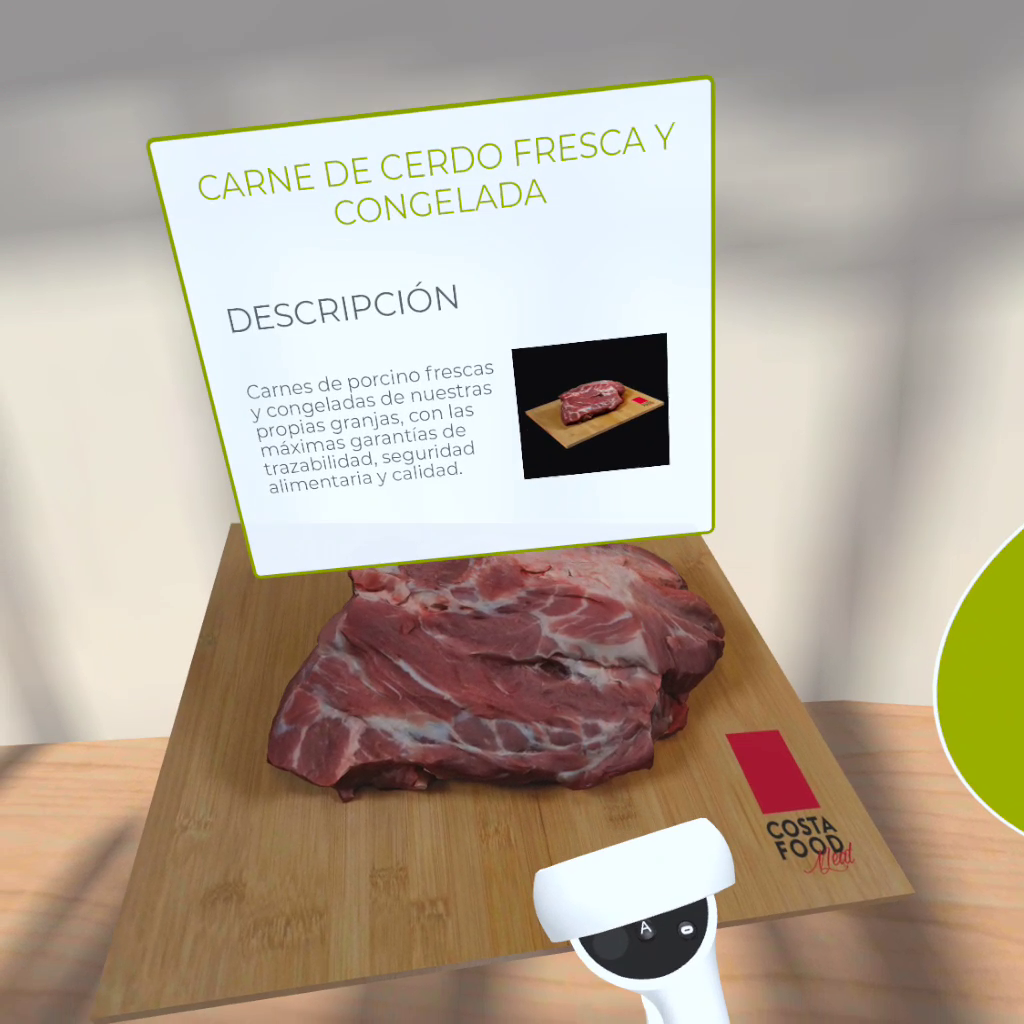 Entorno Virtual Carne VR descripción