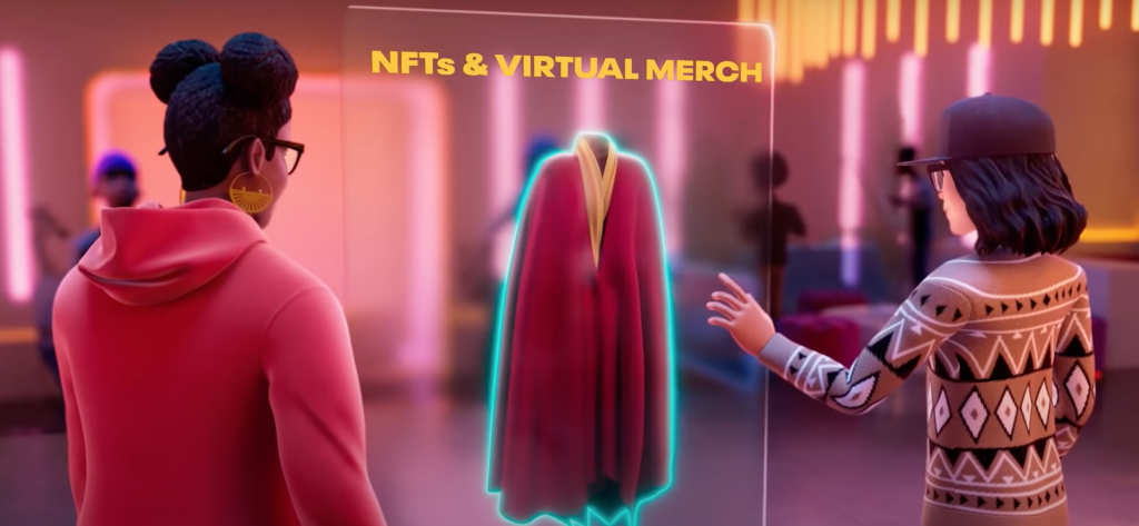 Purchase virtual items in the Metaverse