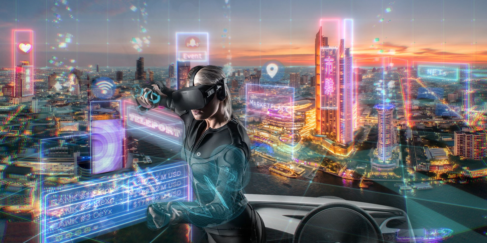Uso de la tecnología háptica con realidad virtual