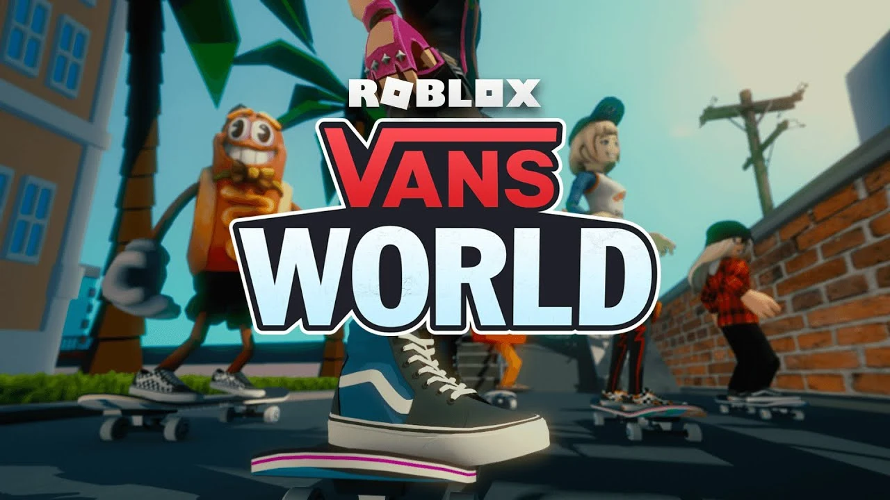 Experiencia interactiva de Vans en Roblox, llamada Vans World