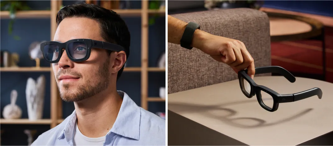 design of the new Meta AR glasses