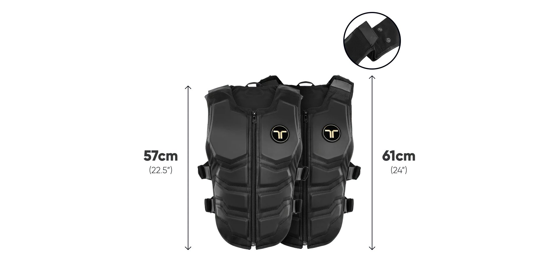 A look at the bHaptics TactSuit X40 haptic vest