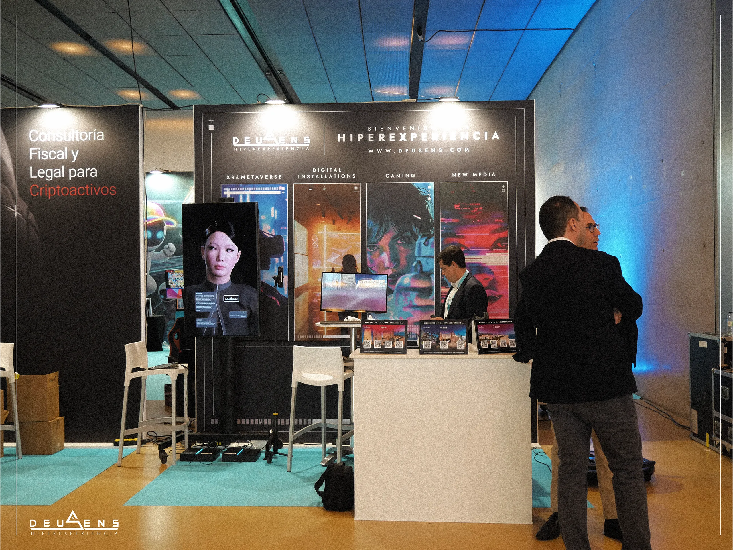 DeuSens stand at The Wave Tech Congress 2026