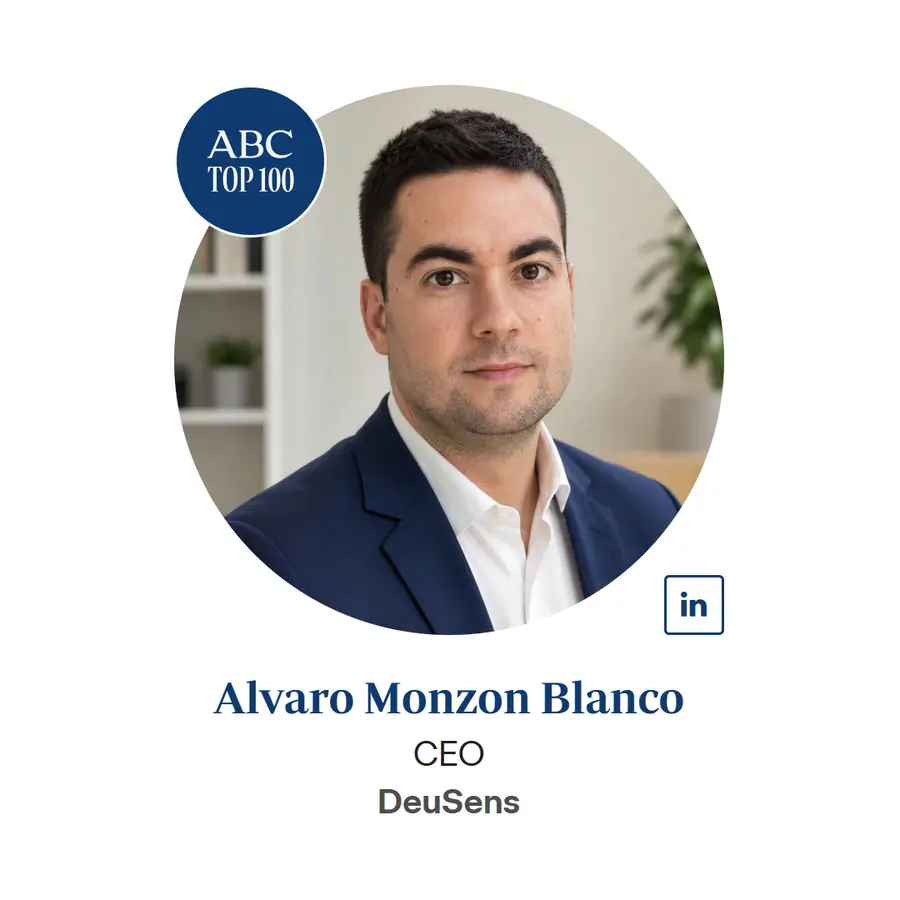 Álvaro Monzón Blanco, CEO de DeuSens, ABC TOP 100 Directivos PYMES 2025