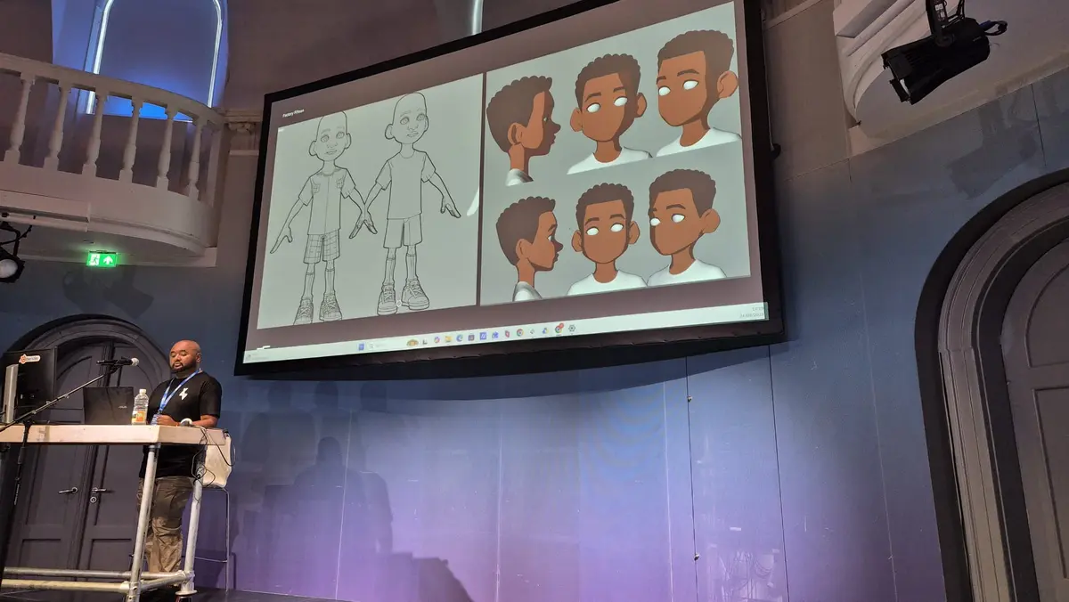 Character design for the Crongton series presented by Factory Fifteen at Blender Conference 2026