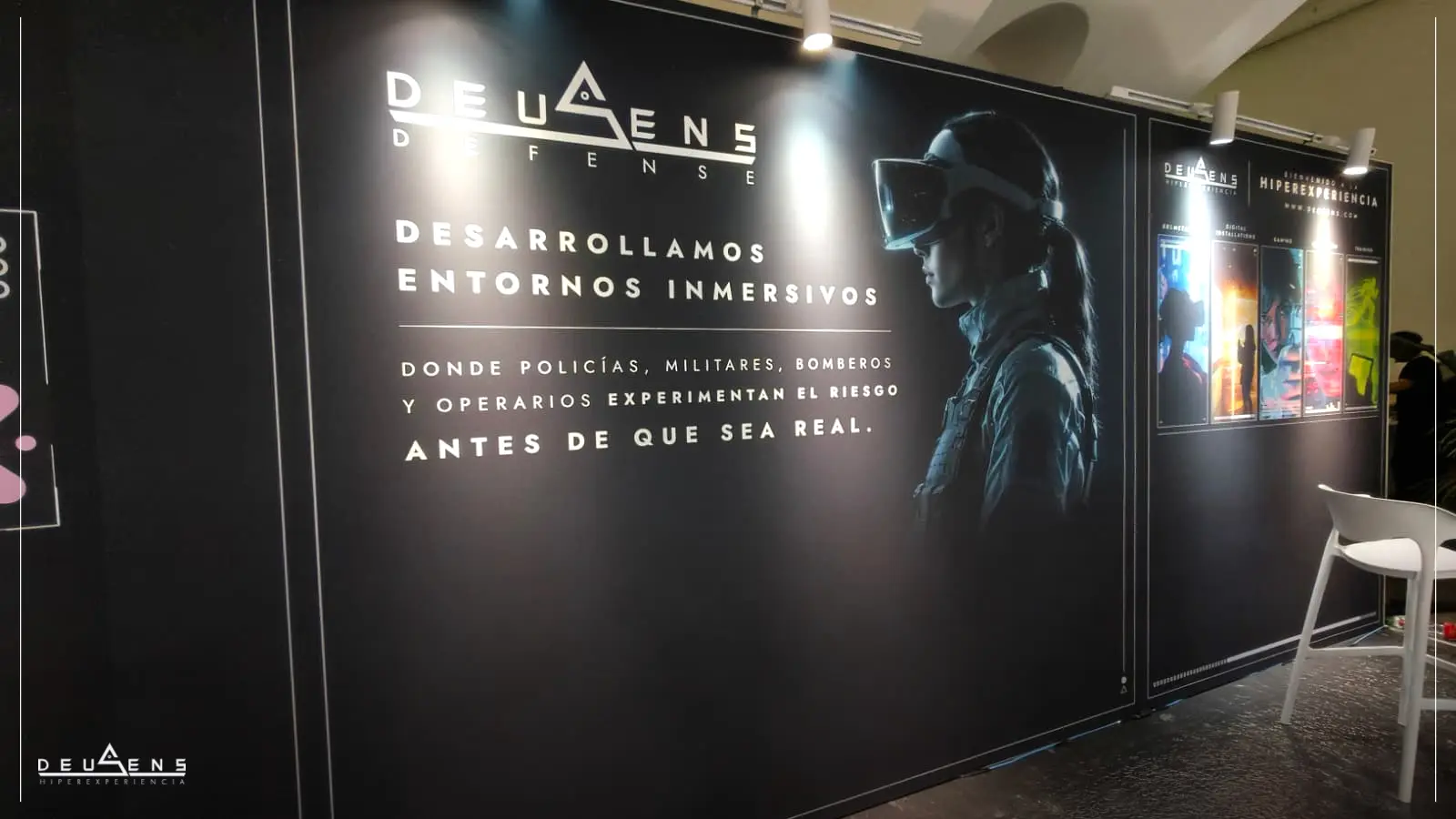 Panel de DeuSens Defense: «Desarrollamos entornos inmersivos donde policías, militares, bomberos y operarios experimentan el riesgo antes de que sea real»