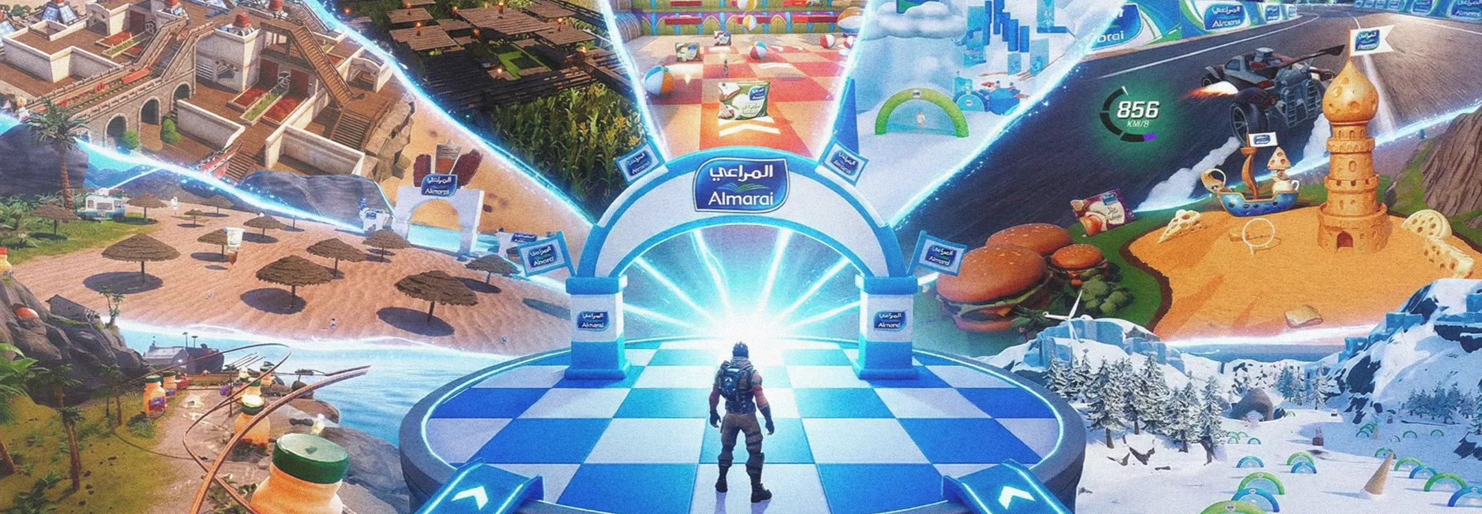 Almarai Land, experiencia gaming en Fortnite