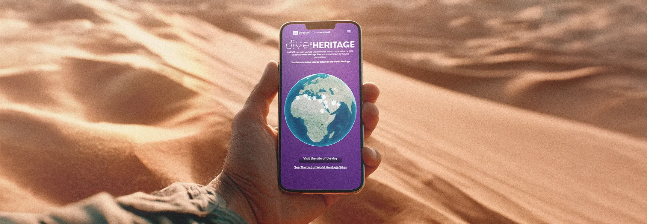 Dive into Heritage, piattaforma web per l'UNESCO